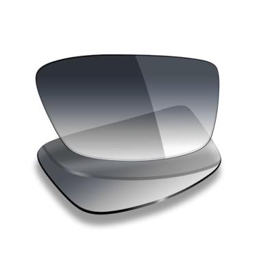 Imagem de Mryok Lentes de reposição UV400 para óculos Oakley Airdrop OX8046 57 mm, HD Polarized, proteção UV, resistente a impactos e ajuste perfeito - Cinza degradê