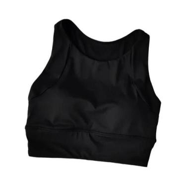 Imagem de Sutiã Esportivo Feminino De Alto Suporte E Secagem Rápida Com Top Inte