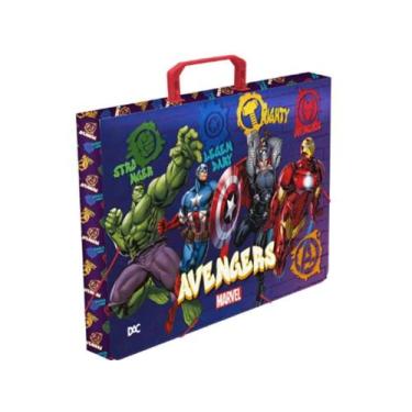 Imagem de Maleta Plast Escolar C/ Elast Avengers 5404 Dac