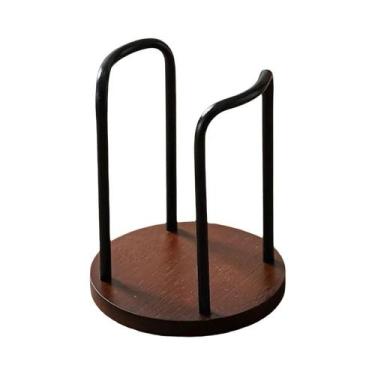 Imagem de Suporte De Copos Descartáveis De Madeira, Expositor Para Canecas De Ch