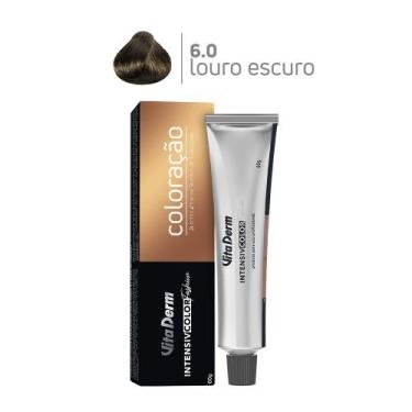 Imagem de Coloração Profissional 6.0 Louro Escuro 60g - Vita Derm