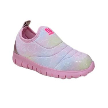 Imagem de Tênis Infantil Novopé Menina Confortável 12830 Calce Fácil-Feminino