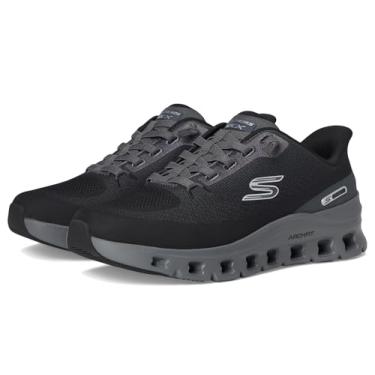 Imagem de Skechers Tênis masculino Arch Fit Glide-Step Pro Hands Free Slip-in, Preto/Carvão, 7.5 Wide
