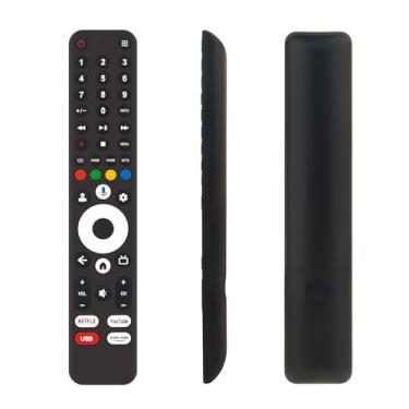 Imagem de Controle remoto de voz universal de substituição adequado para Tutu 109.2 cm 61.0 cm 81.3 cm Ultra HD 4K LED Google TV Smart TV 2023 Modelo TSG43 TSG24 TSG32 24F1 32Q1 43N1
