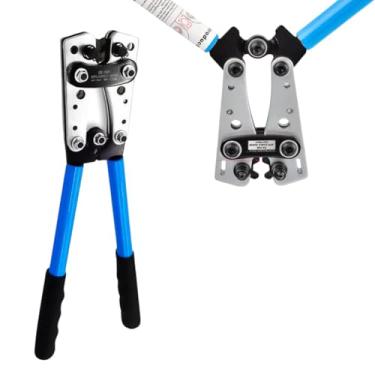 Imagem de Alicate de Prensa para Terminais de 6-50 mm, Alicate Crimpador para Cabos de Bateria