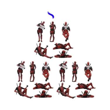 Imagem de Boneco De Ação Deadpool Wolverine: Figura De Filme Legal E Fofa Para P