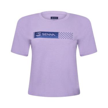Imagem de Camiseta Semi-Cropped Busque Sua Verdade Ayrton Senna 70283-Feminino