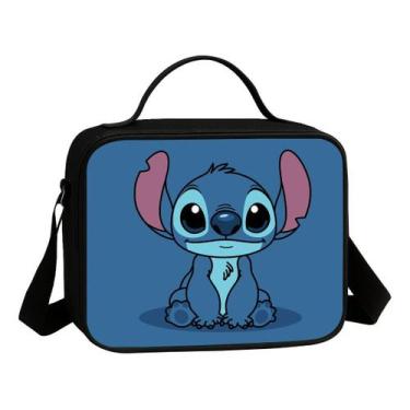 Imagem de Lancheira Termica Escolar Avulsa Estampa Infantil Menina Lilo Ohana Fa