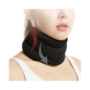 Imagem de Colete Cervical Ajustável E Respirável Antirronco Para Alívio Da Dor C