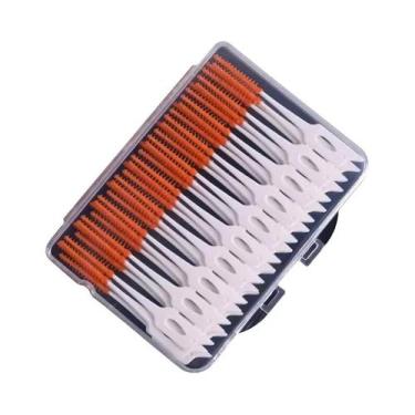 Imagem de Escova Interdentária De Silicone Super Macia 200 Unidades, Limpador De