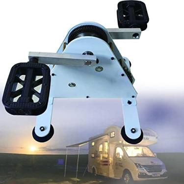 Imagem de Gerador de pedal de 50/100 W, saída CC 1-35 V, caixa de alimentação USB dupla, geração de energia ecológica, sistema de alimentação de pedal portátil para uso doméstico e externo