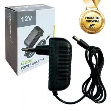 Imagem de Fonte Eletrônica AC e DC 12V 2A Bivolt Estabilizadora Plug P4 - GENÉRI