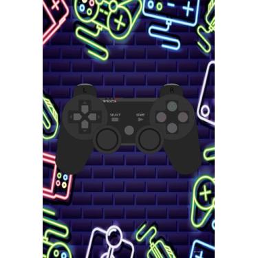 Imagem de Painel Festa Retangular Para Casado 1,5x2,2m Playstation MOD 1 - Fanta