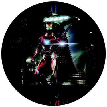 Imagem de Painel Festa Redondo 3d Homem de Ferro Vingadores 1,50M - Fantasia Bra