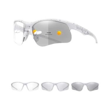 Imagem de Óculos De Sol Fotochromáticos Unissex Para Esportes Ao Ar Livre Ciclis