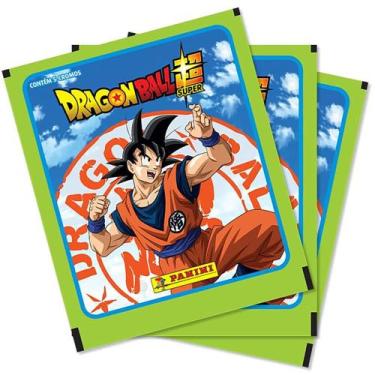 Imagem de Kit 100 Figurinhas Dragon Ball Super Goku Beerus Anime 2026 Dragonball