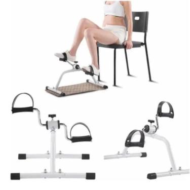Imagem de Exercitador Mini Bicicleta Ergométrica Fitnes Fisioterapia