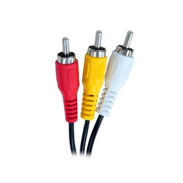 Imagem de Cabo De Audio/video Evus C-012 3 Rca + 3 Rca Macho 1,5m