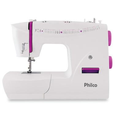 Imagem de Máquina De Costura Philco Pmc33b Com 33 Pontos Branco 220v