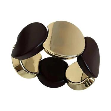 Imagem de Pulseiras De Resina Acrílica Vintage Para Mulheres Com Cordão Elástico