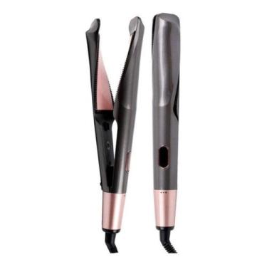 Imagem de Chapinha Modeladora 2 em 1 Baby Lis  Alisa e Modela Cachos  Placas Tor