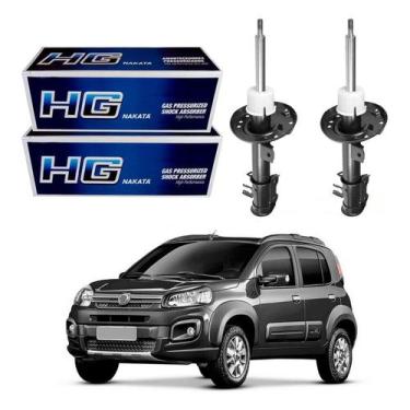 Imagem de Par Amortecedor Dianteiro Novo Uno Way 1.0 1.3 2017 A 2021 - Nakata