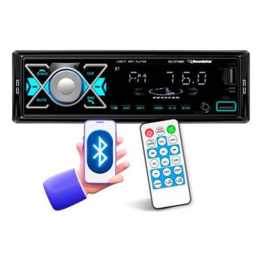 Imagem de Som automotivo Rádio Roadstar RS-2714BR PLUS 4 Canais 55W Bluetooth US