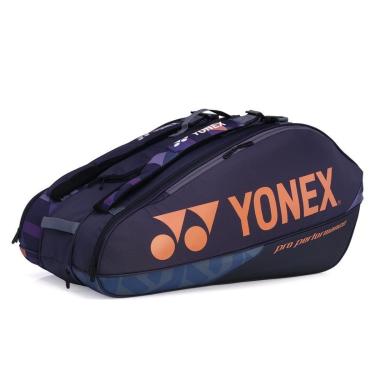 Imagem de Raqueteira Yonex Pro X9 Midnight Navy Roxa e Laranja-Unissex