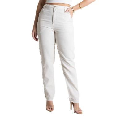 Imagem de Calça Linho Sawary Reta - 280336 34-Feminino