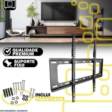 Imagem de Suporte Fixo de Parede para TV 40 a 80 Polegadas LCD LED Smart 4K Ultr