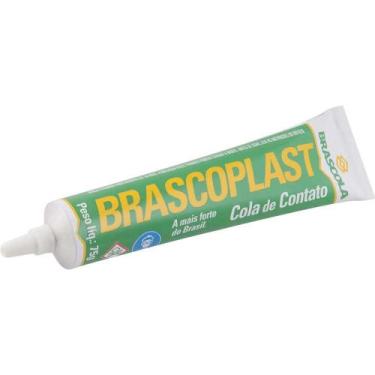 Imagem de Adesivo De Contato Brascola Brascoplast 75 G - Colagem Versátil Para T