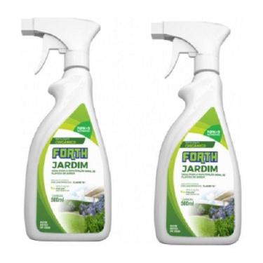 Imagem de Fertilizante Orgânico Forth Jardim Pronto para Uso Kit 2 De 500ml