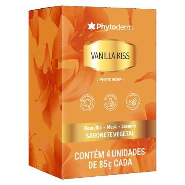 Imagem de Sabonete Vanilla Kiss Phytoderm 4 Unidades 85g Cada