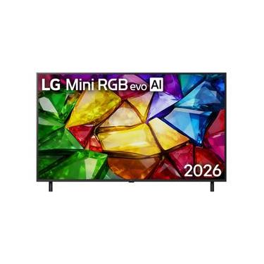 Imagem de Smart TV 4K LG Mini RGB EVO 55” Polegadas Processador A8 AI Gen 3, Super Upscaling, 120Hz Nativo,  Dolby Vision e HDR10 - 55MRGB85BSC