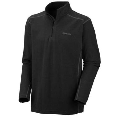 Imagem de Blusão Columbia Klamath Range II Half Zip, Preto, EGG