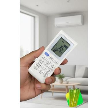 Imagem de 2x Controle Ar Condicionado Split Inverter Hi-Wall Completo - Congratu