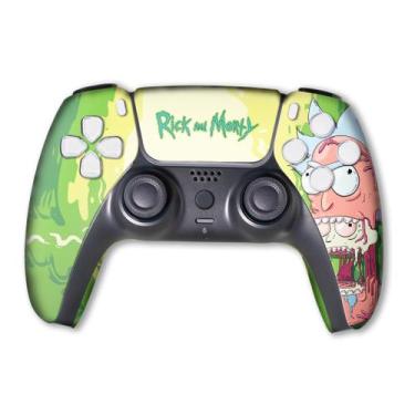 Imagem de Controle Sem Fio BABY CUDDLE BOX PS5 Personalizado Rick Morty