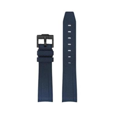 Imagem de Pulseira De Relógio Unissex Em Silicone À Prova d'Água Para Swatch Ome