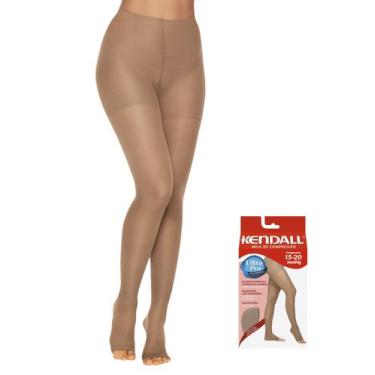 Imagem de Meia-Calça Compressão Kendall 1701 Feminina 15-20 MMHG Sem Ponteira T.