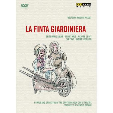Imagem de Mozart - La Finta Giardiniera / Richard Croft, Ann-Christine Biel, Petteri Salomaa, Stuart Kale, Britt-Marie Aruhn, Arnold Ostman, Drottningholm Theatre