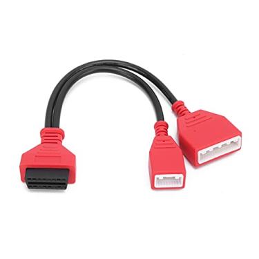 Imagem de KIMISS Cabo conector de diagnóstico OBD2, adaptador de gateway 16+32 OBDII para reposição de ferramenta de diagnóstico automotivo para Sylphy