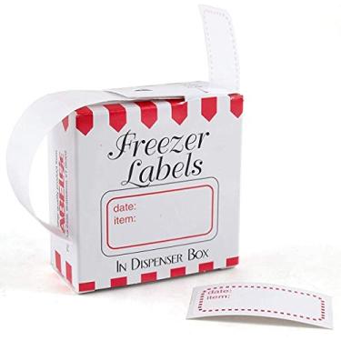 Imagem de Etiquetas de congelador, Red/White