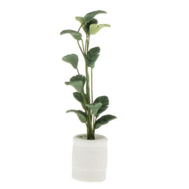 Imagem de Miniaturas De Casa De Bonecas Em Escala 4x1:12 Vasos De Plantas De árvores Ornamento Brasiletto A
