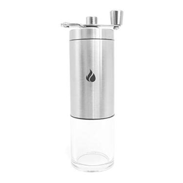 Imagem de Moedor de Café Manual Compacto em Inox e Acrílico