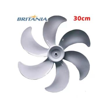 Imagem de Hélice Ventilador Britânia B30 Turbo 30Cm 6 Pás Cinza
