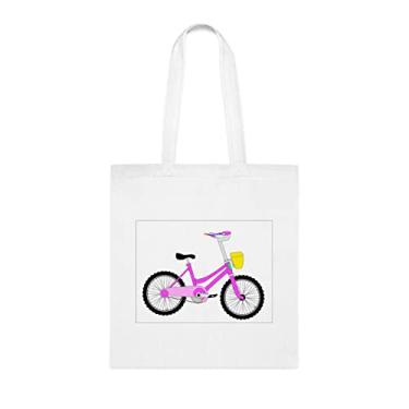 Imagem de Sacola de bicicleta engraçada, presente de sacola de bicicleta, bolsa de ombro de bicicleta, bolsas reutilizáveis de bicicleta, ideia de presente de cesta de Natal de aniversário,
