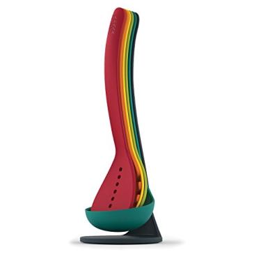 Imagem de Kit compacto de utensílios de cozinha Joseph Joseph Nest, multicolorido, 5 peças