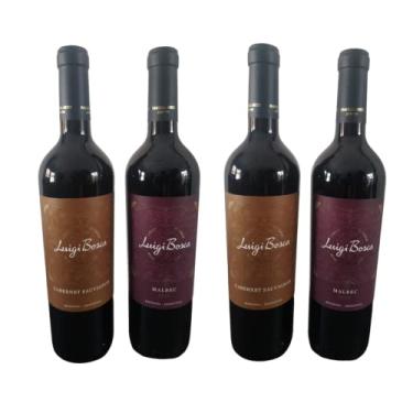 Imagem de Quarteto Vinhos Luigi Bosca = 2 Malbec + 2 Cabernet Sauvignon