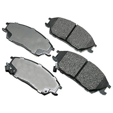 Imagem de Akebono ACT497 Proact Kit de pastilhas de freio a disco de cerâmica ultra premium