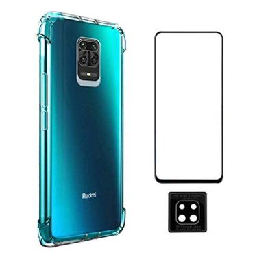Imagem de Capinha Anti Queda Xiaomi Note 9 Pro + Película 5D Nano + Película Câmera